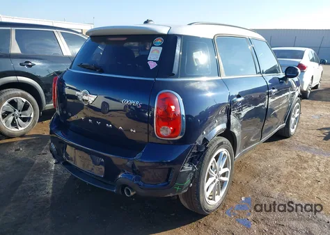 2016 Mini Countryman Cooper S из США, поврежденный, VIN WMWZC3C56GWT07278